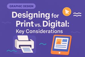 Read more about the article Print vs Digital Design: Key Considerations